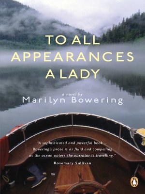 cover image of To All Appearances a Lady